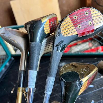 Big Lot of Golf Clubs - Some New / Some Vintage