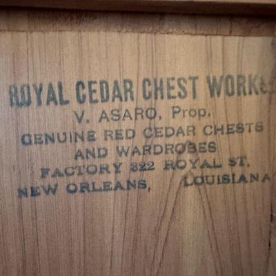 Royal Cedar Chest Works: Wardrobe Closet Armoire