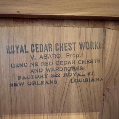 Royal Cedar Chest Works: Wardrobe Closet Armoire