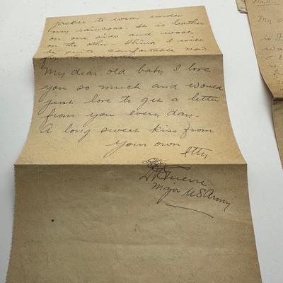 WW1 Letters From Soldier To Wife