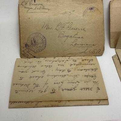 WW1 Letters From Soldier To Wife