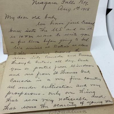 WW1 Letters From Soldier To Wife