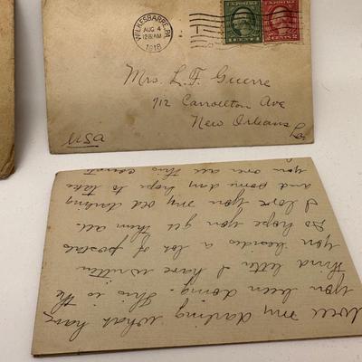 WW1 Letters From Soldier To Wife
