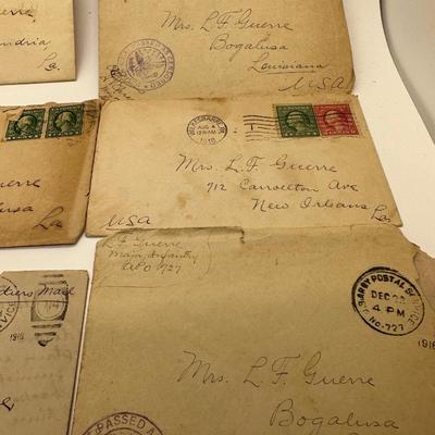 WW1 Letters From Soldier To Wife
