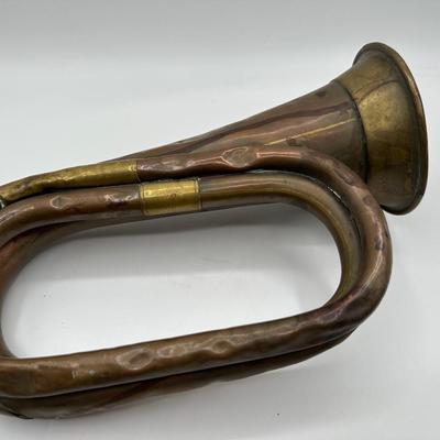 Henry Potter & Co. London Brass Bugle from 1886