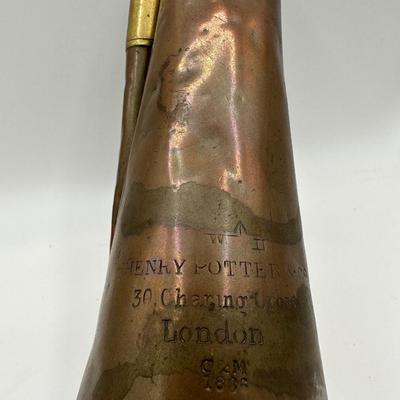 Henry Potter & Co. London Brass Bugle from 1886