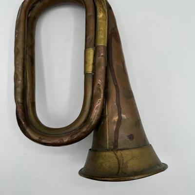 Henry Potter & Co. London Brass Bugle from 1886