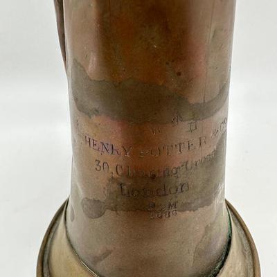 Henry Potter & Co. London Brass Bugle from 1886