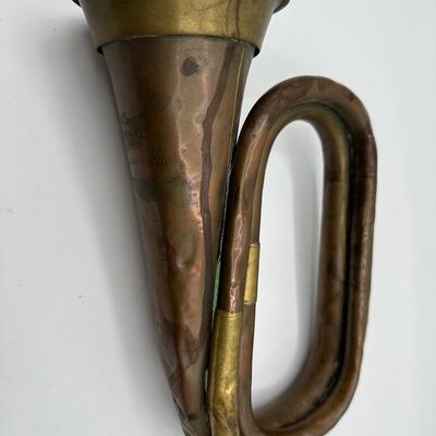 Henry Potter & Co. London Brass Bugle from 1886