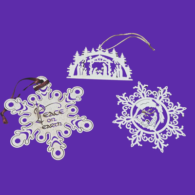 Cut Out Christmas Ornaments