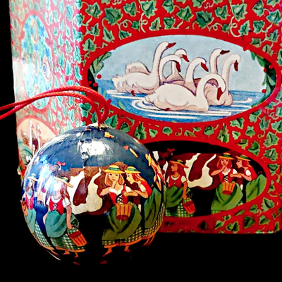 C & F Enterprises, Inc 12 Days of Christmas Ornaments