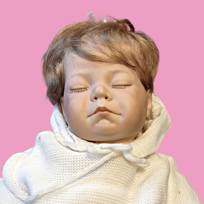 Sleeping Baby Doll by Treasures by Treva
