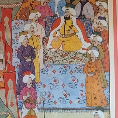 Colorful Persian Framed Art Print
