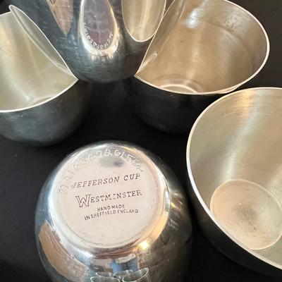 Vintage Pewter Lot - Jefferson Cups, Chesapeake Pewter and More