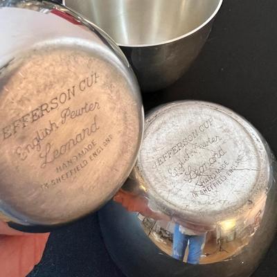 Vintage Pewter Lot - Jefferson Cups, Chesapeake Pewter and More