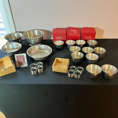 Vintage Pewter Lot - Jefferson Cups, Chesapeake Pewter and More
