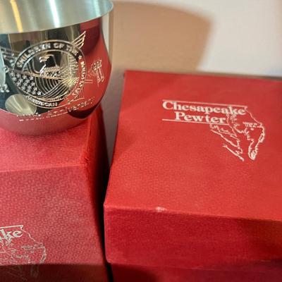 Vintage Pewter Lot - Jefferson Cups, Chesapeake Pewter and More