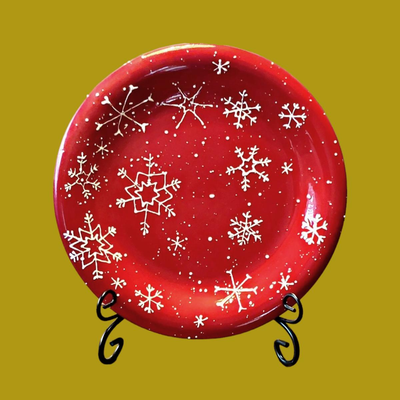 Christmas Cookie Plates & Votive Candle Holders