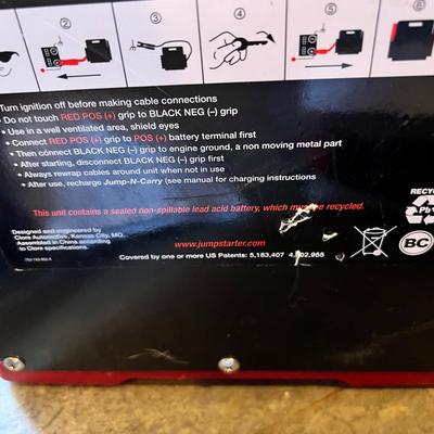 Lot - JNC 950 Jump N Carry, Cordless Air Inflator, Priority Start System Protector