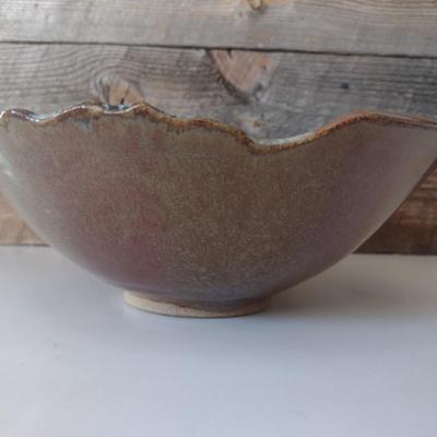 Hand Thrown Pottery Centerpiece Bowl by Fran Symes