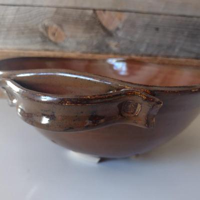 Hand Thrown Pottery Colander by Fran Symes