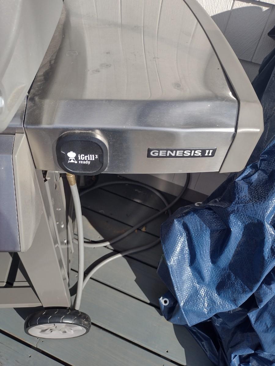 Natural Gas Weber Genesis II GS4 Outdoor Grill with Quick Connect