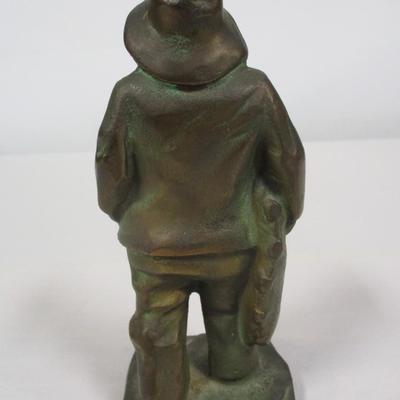 Vintage Brass Old Man Of The Sea Ship Captain