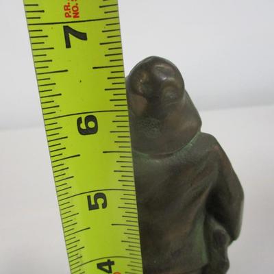 Vintage Brass Old Man Of The Sea Ship Captain