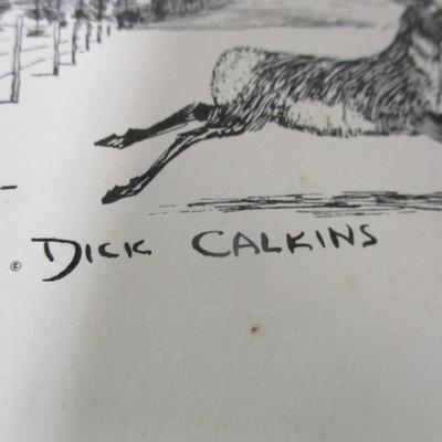 Dick Calkins Wildlife Drawings