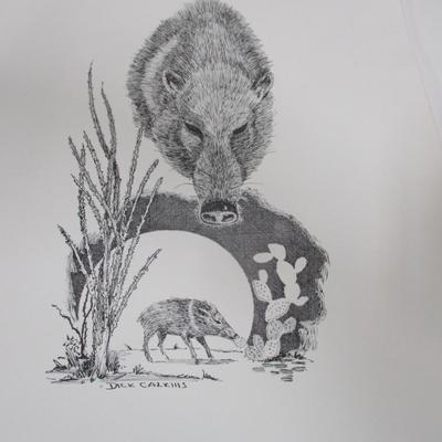 Dick Calkins Wildlife Drawings