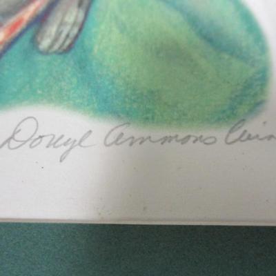 Signed Watercolor Artwork By Doreyl Ammons Cain
