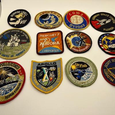 Vintage Space Patches (Lot 1)