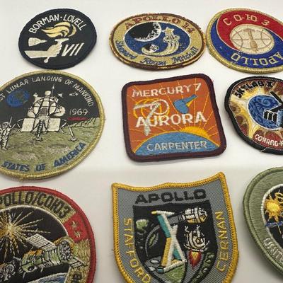 Vintage Space Patches (Lot 1)