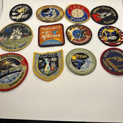 Vintage Space Patches (Lot 1)