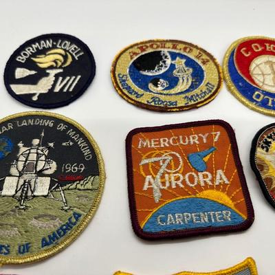 Vintage Space Patches (Lot 1)