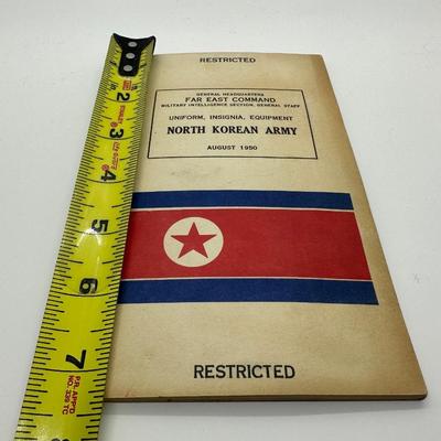 North Korean Army Book