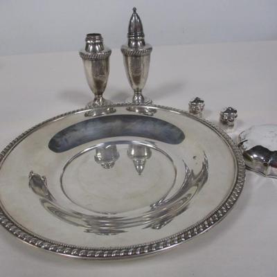 Fisher Sterling Weighed Shakers Sterling Frank & Whiting Company Platter