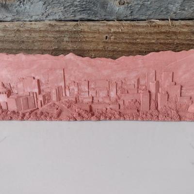 Clay Imprint Art City Scape by Michael Strawderman