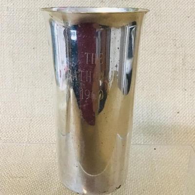 BATH CLUB  1960's SILVER TUMBLER