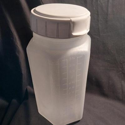TO GO SNACK SERVERS-LARGE BOWL WITH HAND TONGS AND STORAGE CANISTER