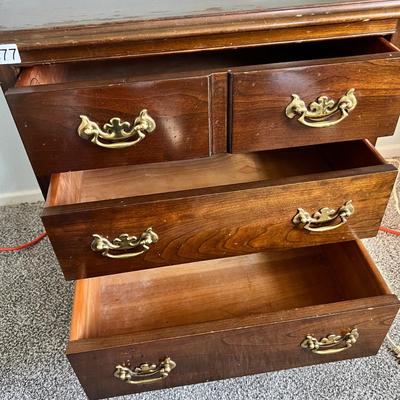 Leopold Stickley 3 Drawer Nightstand