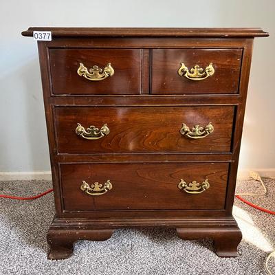 Leopold Stickley 3 Drawer Nightstand