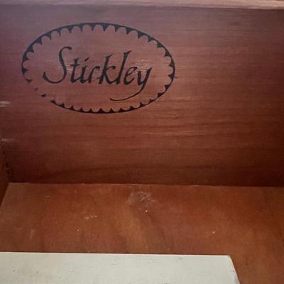 Leopold Stickley 3 Drawer Nightstand