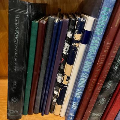 Big Lot Vintage Year Books 60â€™s-90â€™s