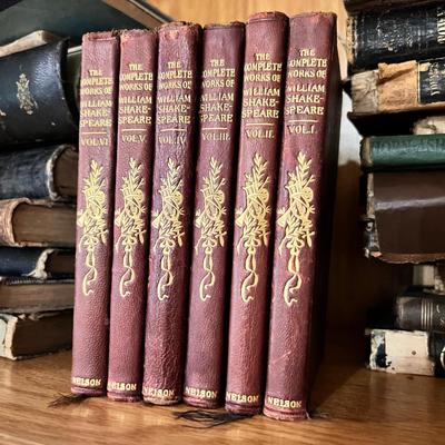 Lot of Antique Books Dating Back Late 1800's