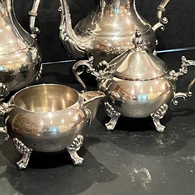 Antique F. B. Rogers Coffee Tea Serving Set