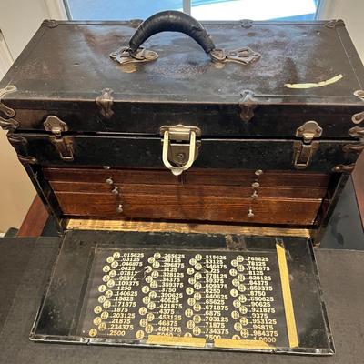 Antique 7 Drawer Machinist Tool Box