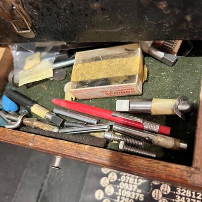 Antique 7 Drawer Machinist Tool Box