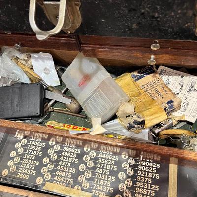 Antique 7 Drawer Machinist Tool Box
