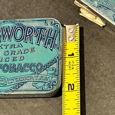 11 Antique Vintage Tins Lot